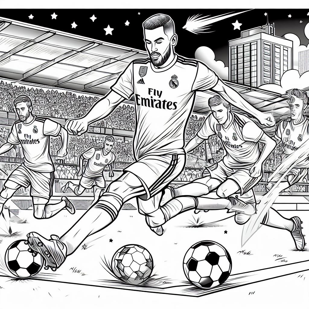Dibujos de Fútbol para colorear