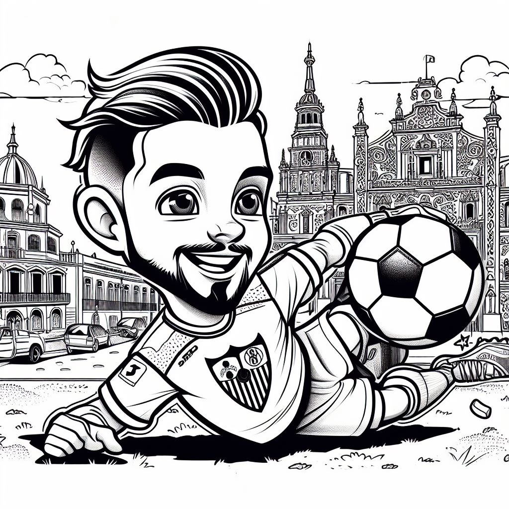 Dibujos de Fútbol para colorear