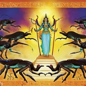 La leyenda de Isis y los 7 escorpiones