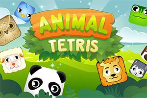Juegos para niños de entretenimiento: Animal Tetris