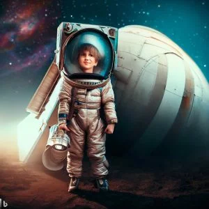 El Pequeño Astronauta y el Viaje a la Luna Mágica