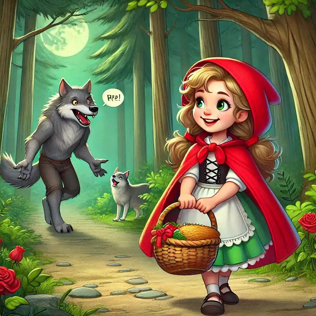 Cuento de caperucita roja para niños