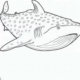 Dibujos de ballenas para pintar