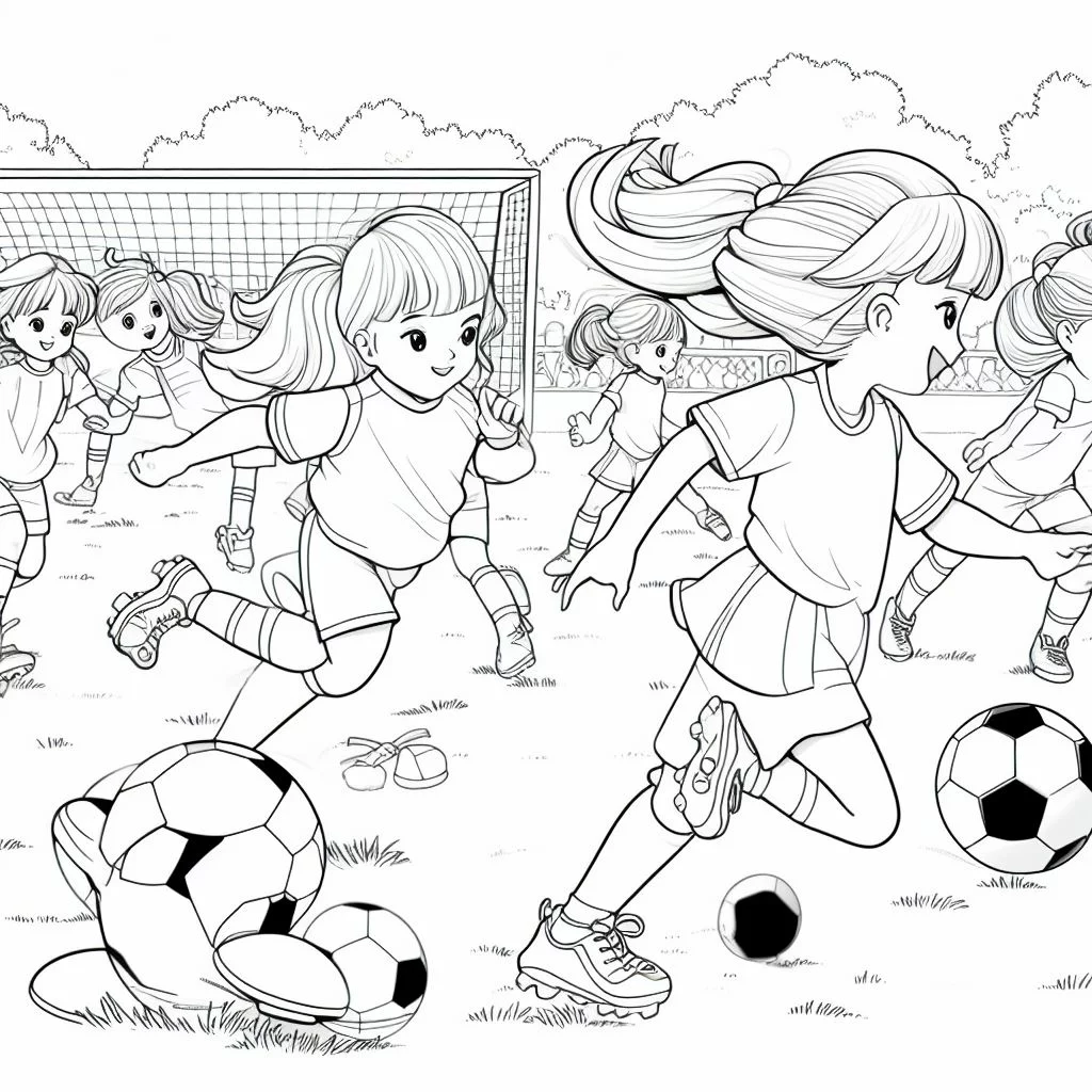 Dibujos de deporte para colorDibujos de deporte para colorear niños y niñasear