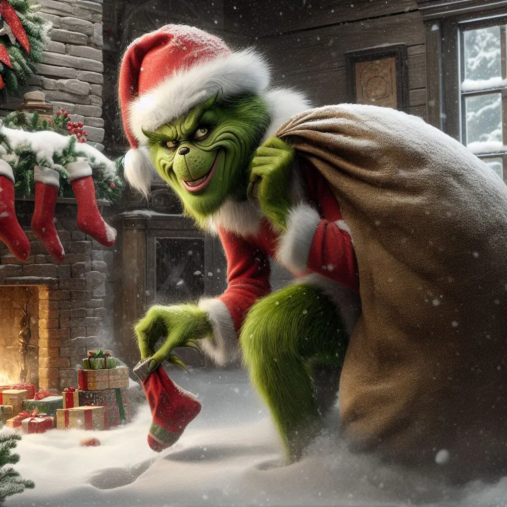 Cuento de navidad El Grinch: ¡Cómo el Grinch robço la Navidad!