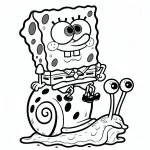 Dibujos para colorear de Bob Esponja