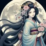 Cuento corto La princesa Kaguya. Mitología Japonesa para niños: Portada Cuento
