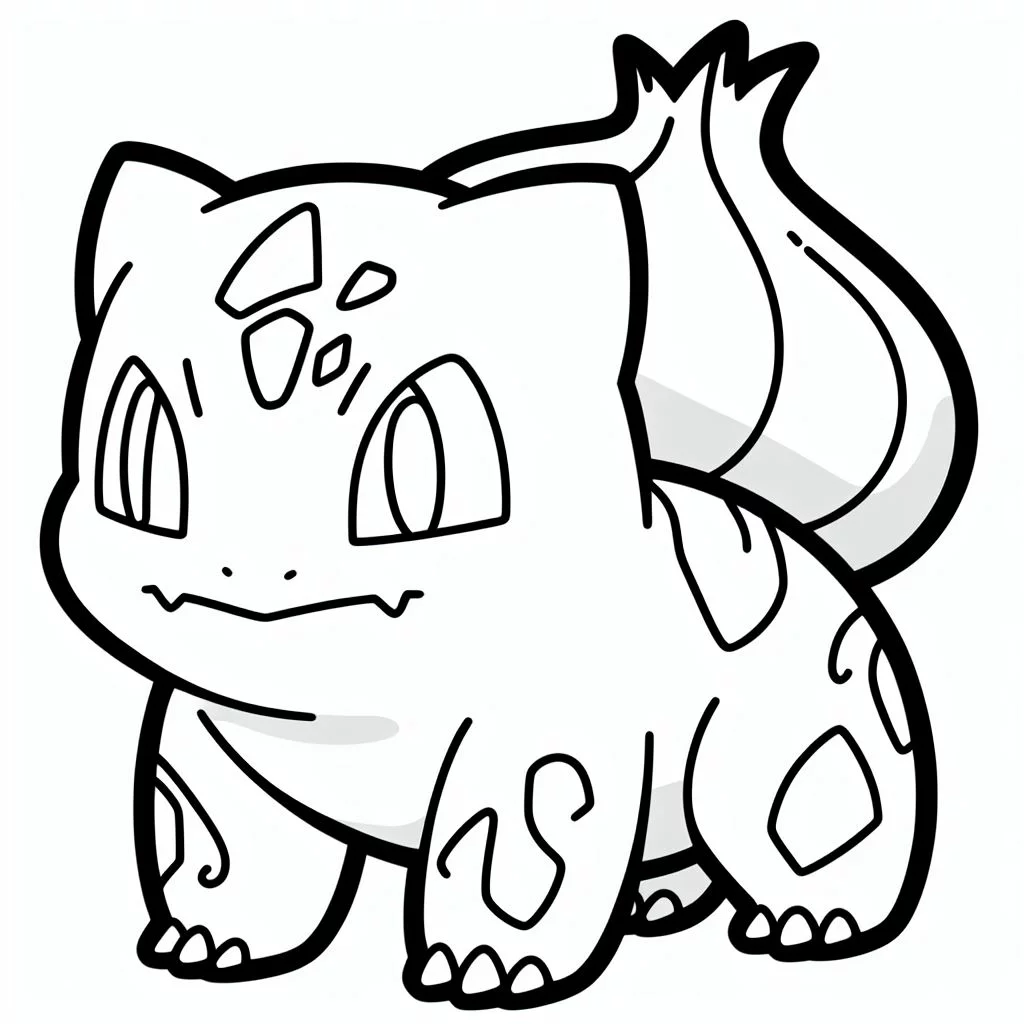 Dibujos de Pokémon para Colorear bulbasaur  para colorear