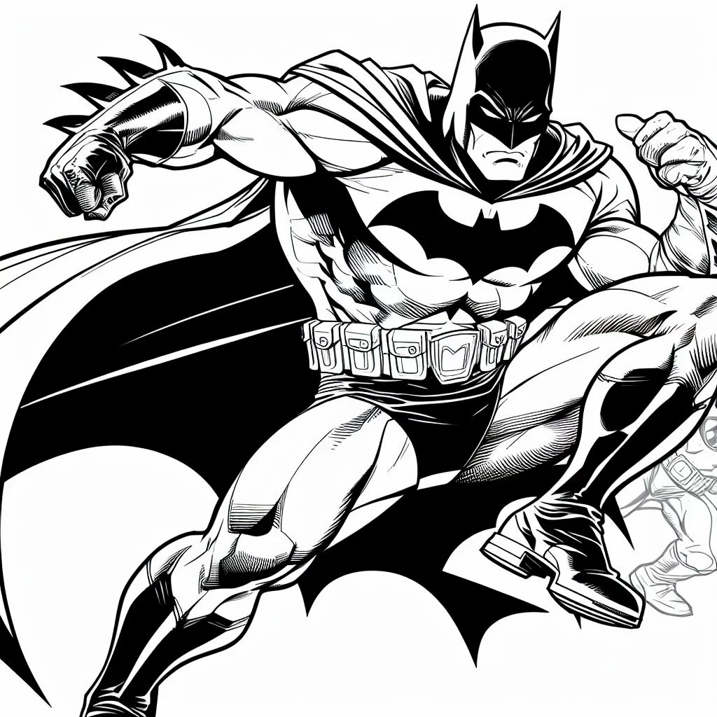 Dibujos de Batman para Colorear