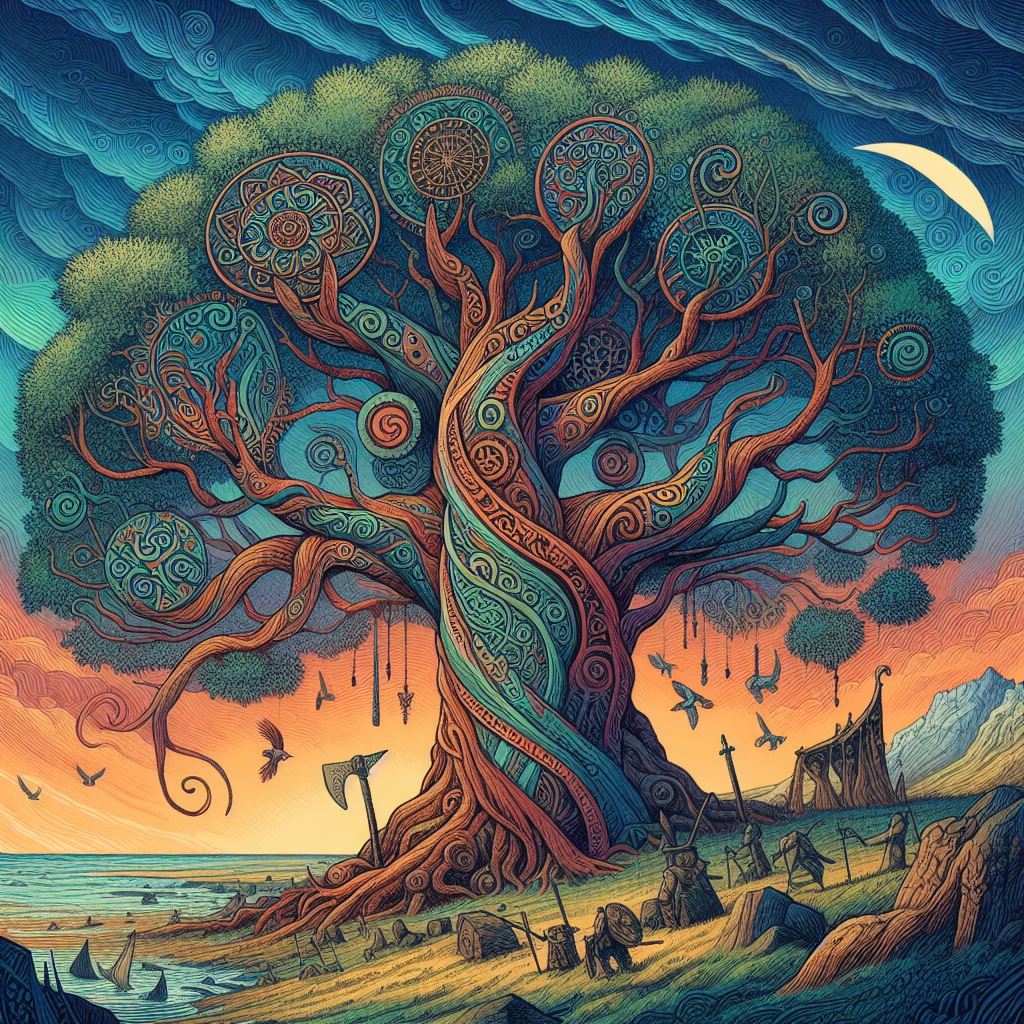 Yggdrasil, el gran árbol de la mitología nórdica