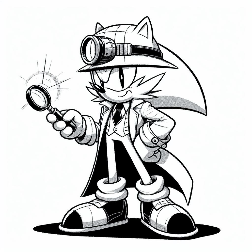 Dibujos para descargar y colorear de Sonic