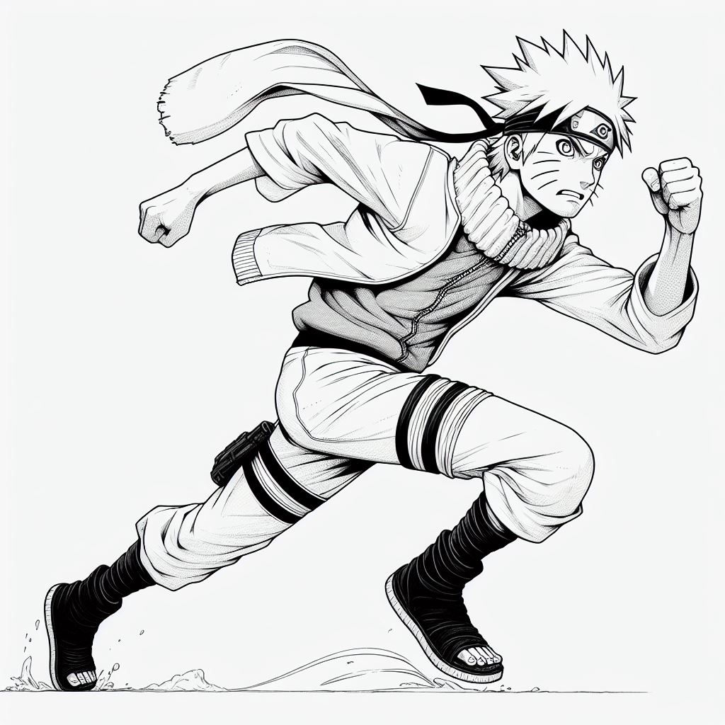 Dibujos de Naruto para colorear