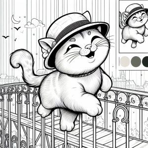 Dibujos de gatos para colorear: Imprime y pinta gatitos