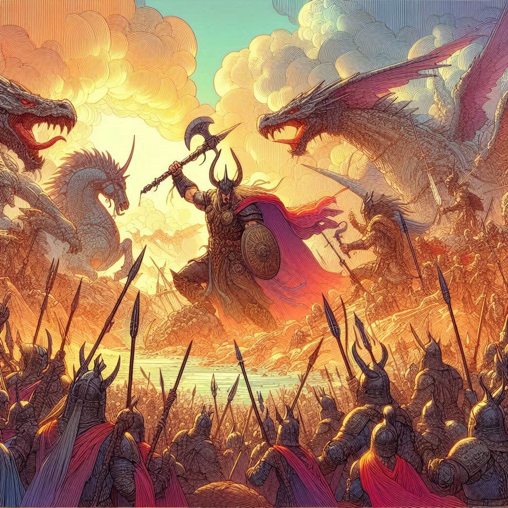 La Batalla Final de Ragnarok: Epopeya de Valientes Dioses