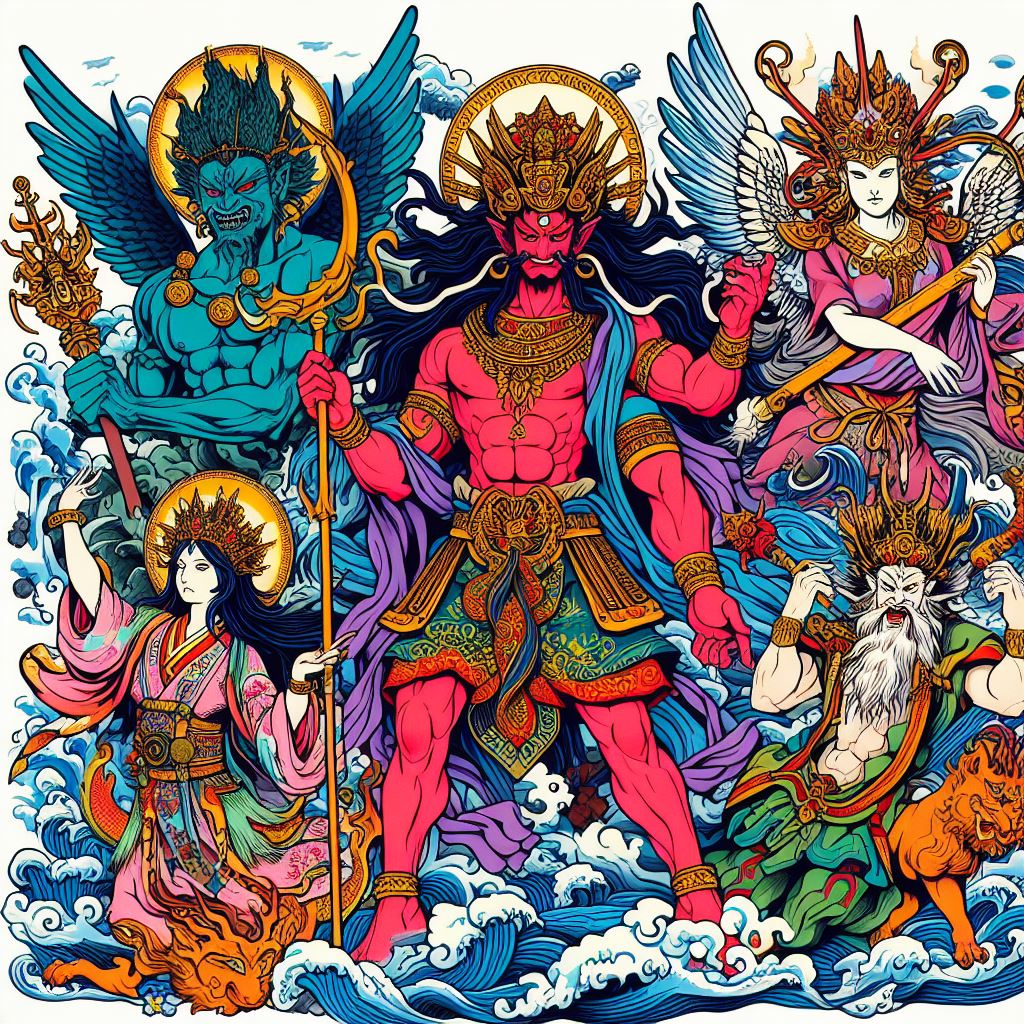 Dioses de la Mitología Japonesa