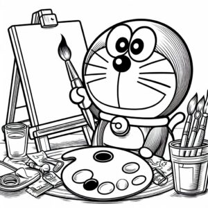 Dibujos de Doraemon para colorear