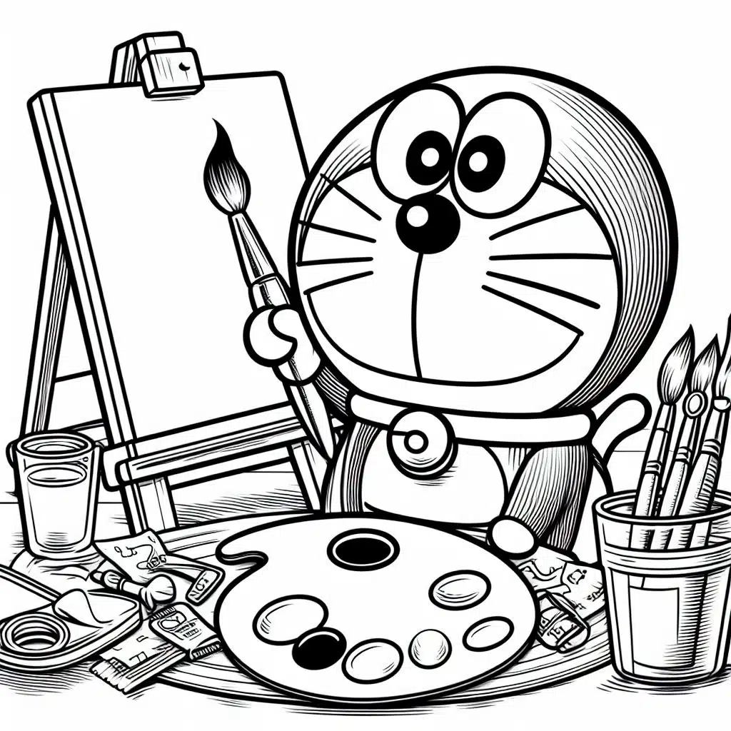 Dibujos de Doraemon para colorear