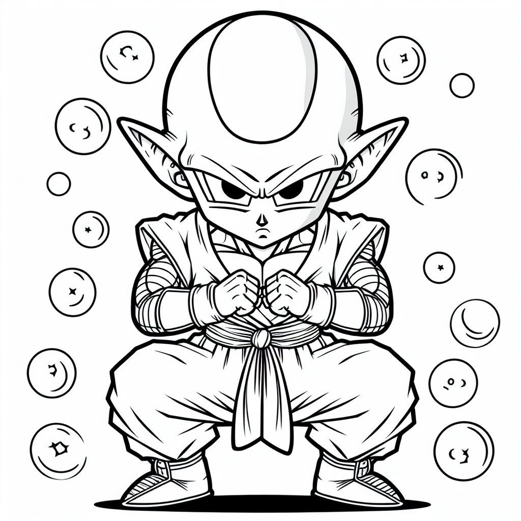 Dibujos de dragon ball para colorear 2