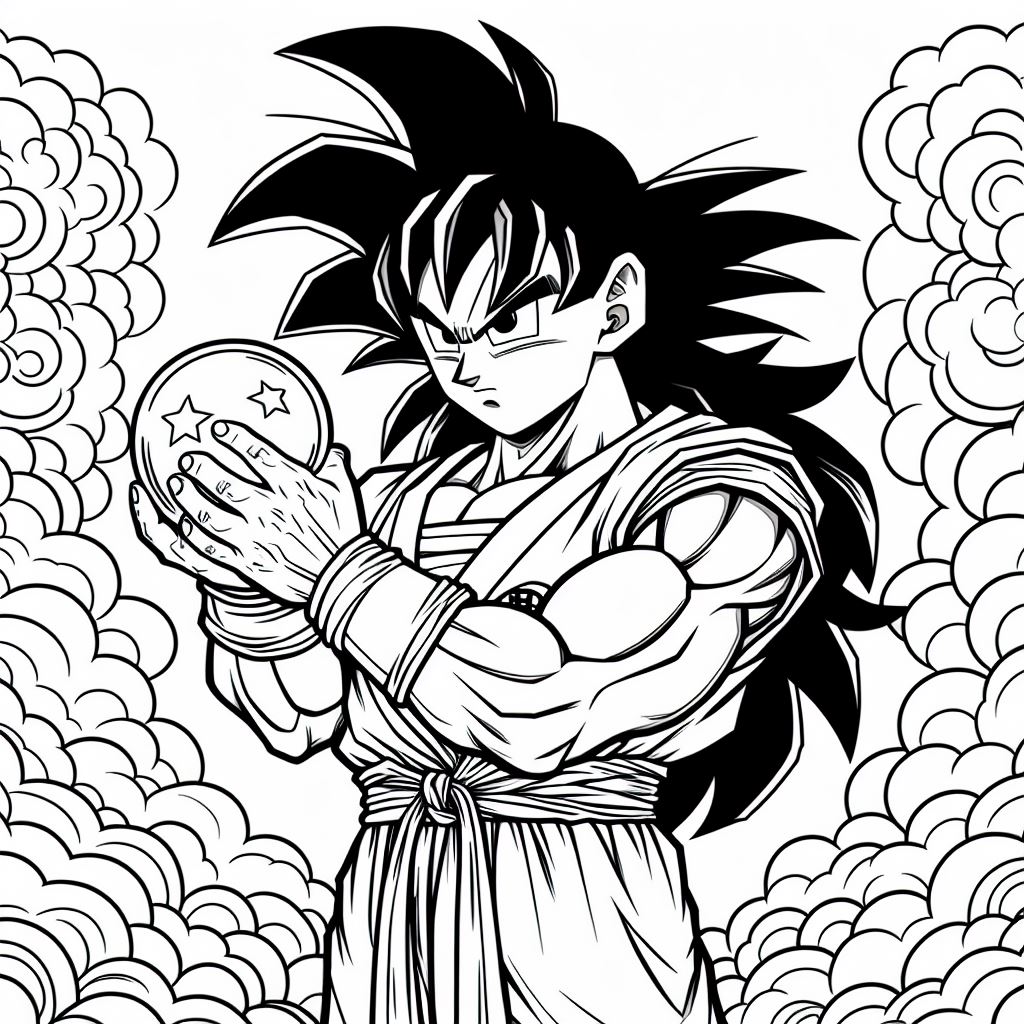 imagen de Goku en cuarta fase 