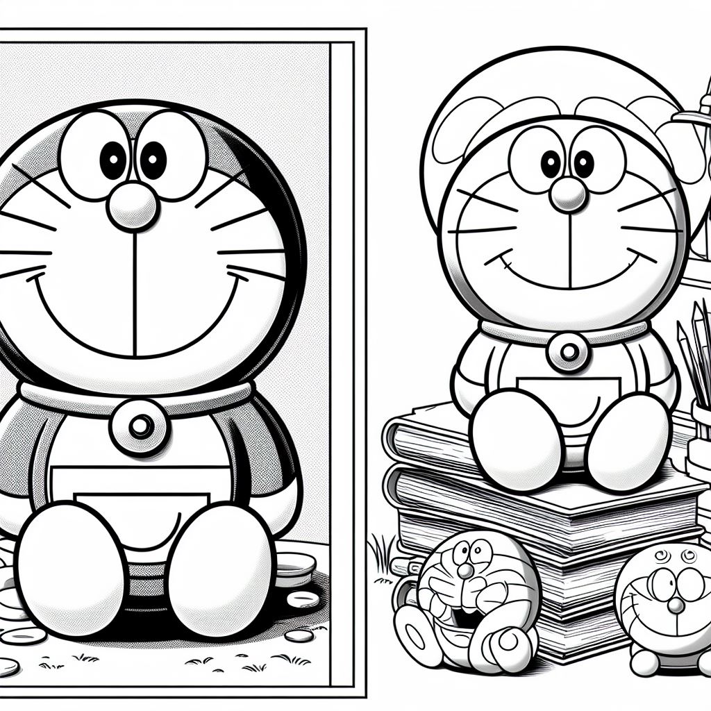 Doraemon para pintar