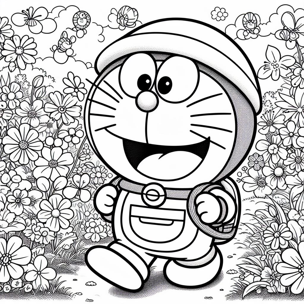 Dibujos de doraemon para imprimir