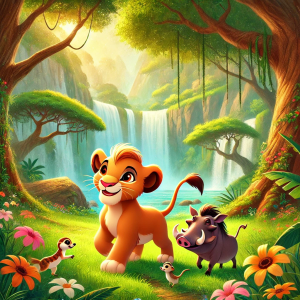 Cuento El Rey León adaptación