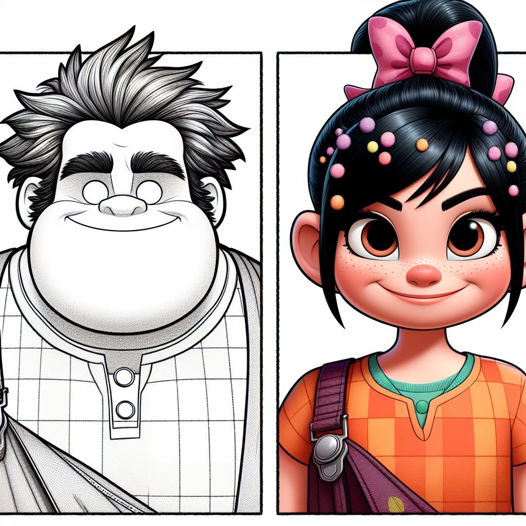Dibujo de Vanellope