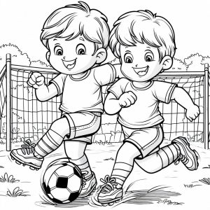 Dibujos de Fútbol para colorear