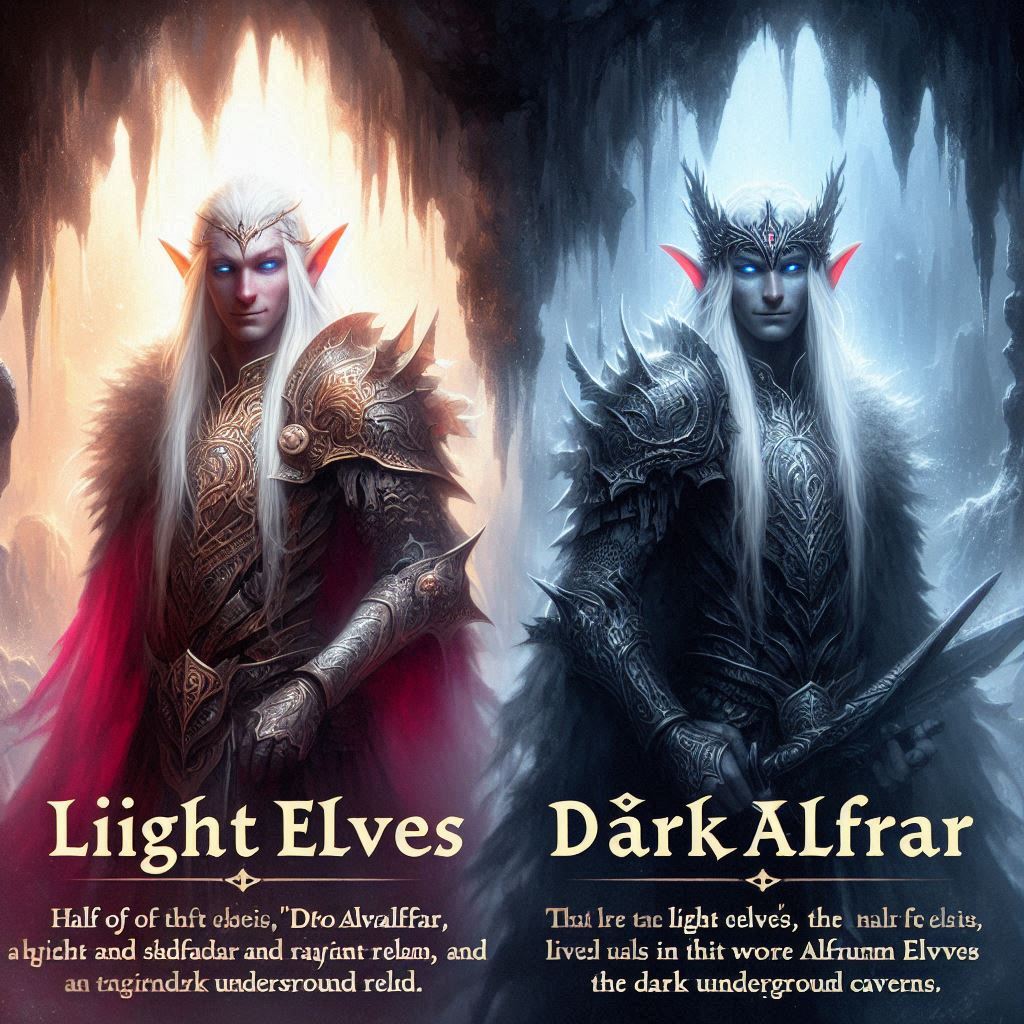 Cuento de los elfos y los enanos mágicos: los elfos son criaturas que viven en un mundo lleno de magia y belleza. Se dice que los elfos de la luz, conocidos como los 